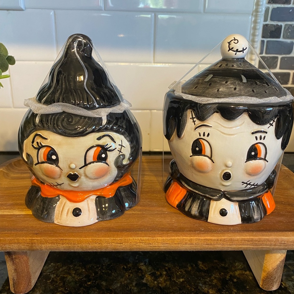 Johanna Parker Halloween Frankie Critter Bowls